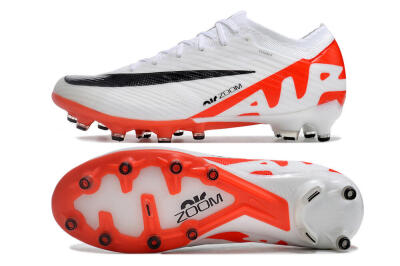 Nike Air Zoom Mercurial Vapor 15 Elite AG Football Boots - White/Black/Red