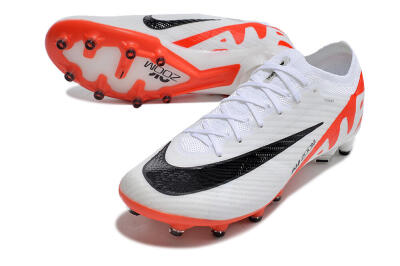 Nike Air Zoom Mercurial Vapor 15 Elite AG Football Boots - White/Black/Red