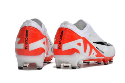 Nike Air Zoom Mercurial Vapor 15 Elite AG Football Boots - White/Black/Red