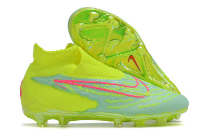 Nike Phantom GX DF Elite FG Football Boots - Green/Yellow/Red