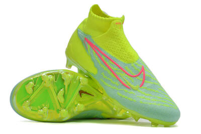 Nike Phantom GX DF Elite FG Football Boots - Green/Yellow/Red