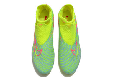 Nike Phantom GX DF Elite FG Football Boots - Green/Yellow/Red