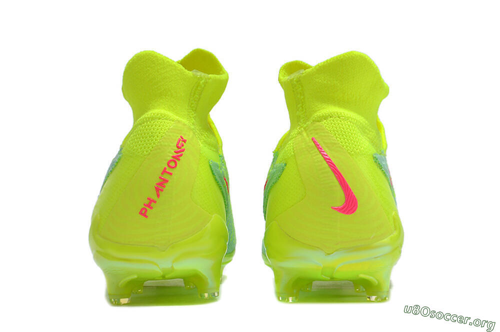 Nike Phantom GX DF Elite FG Football Boots - Green/Yellow/Red 6