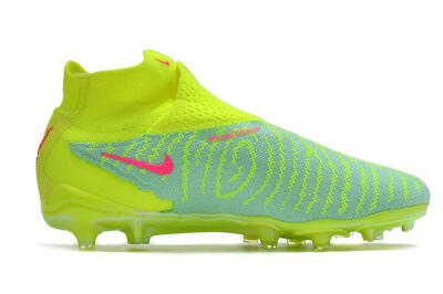 Nike Phantom GX DF Elite FG Football Boots - Green/Yellow/Red