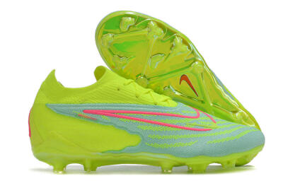 Nike Phantom GX Elite FG Football Boots - Green/Yellow/Red