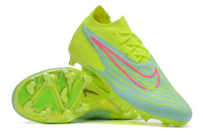 Nike Phantom GX Elite FG Football Boots - Green/Yellow/Red