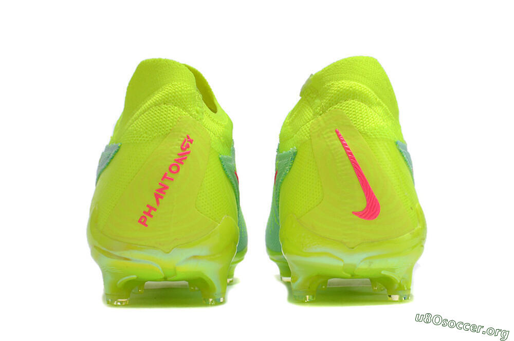 Nike Phantom GX Elite FG Football Boots - Green/Yellow/Red 6