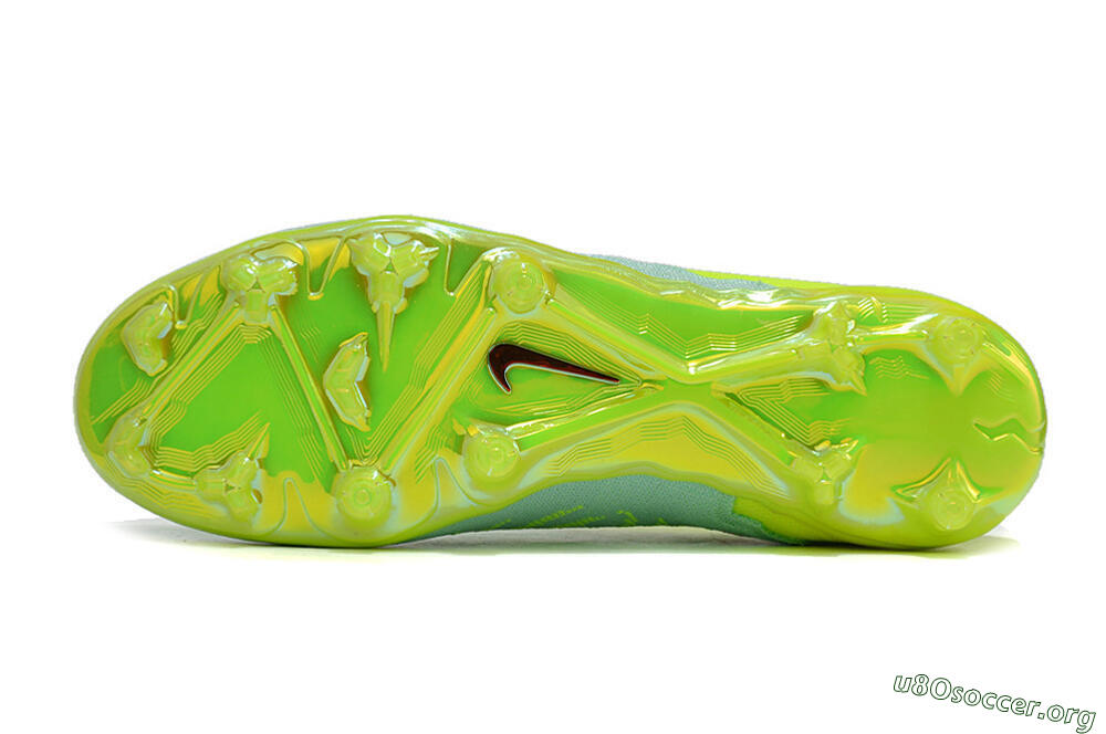 Nike Phantom GX Elite FG Football Boots - Green/Yellow/Red 7