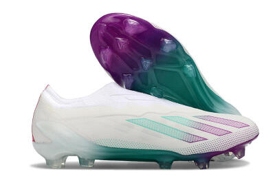Adidas X 24 Crazyfast+ FG Football Boots - White/Pink/Green