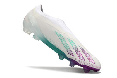 Adidas X 24 Crazyfast+ FG Football Boots - White/Pink/Green