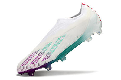 Adidas X 24 Crazyfast+ FG Football Boots - White/Pink/Green