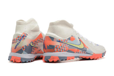 Nike Phantom Luna 2 Elite TF Football Shoes - White/Pink/Yellow