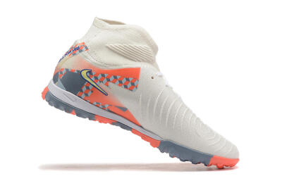 Nike Phantom Luna 2 Elite TF Football Shoes - White/Pink/Yellow