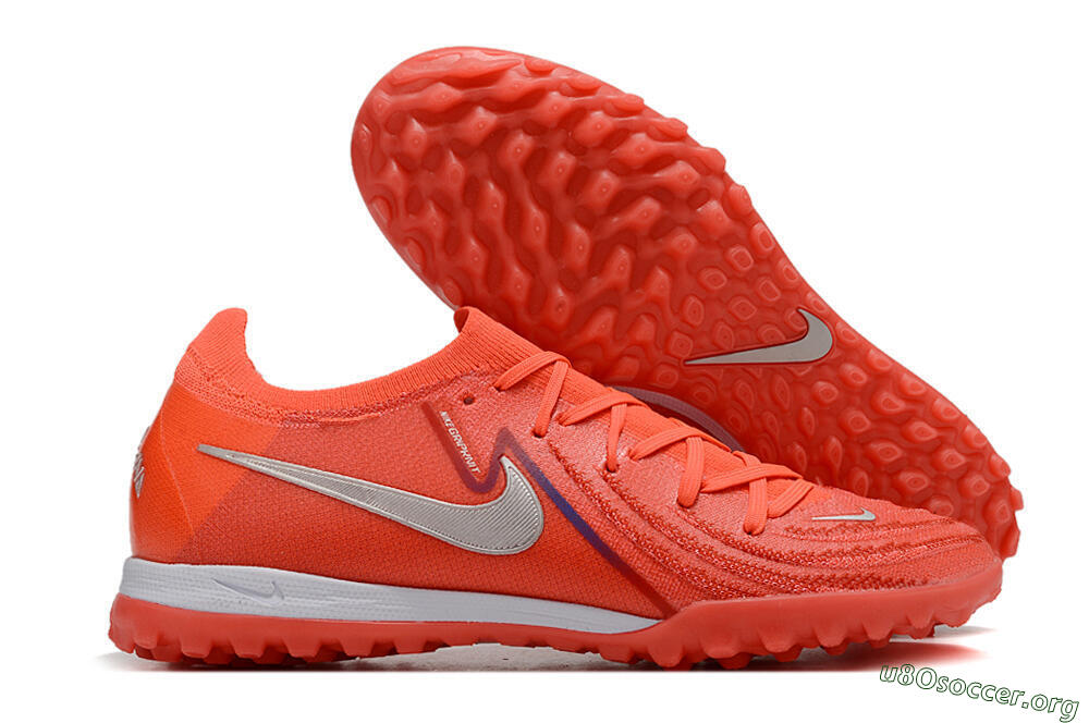 Nike Phantom Luna 2 Elite TF Football Shoes - Red/Black/Blue/White 2