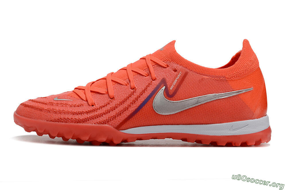 Nike Phantom Luna 2 Elite TF Football Shoes - Red/Black/Blue/White 3
