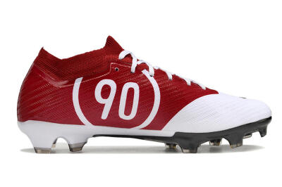 Nike Air Zoom Mercurial Vapor 15 Elite FG Football Boots - White/Black/Red