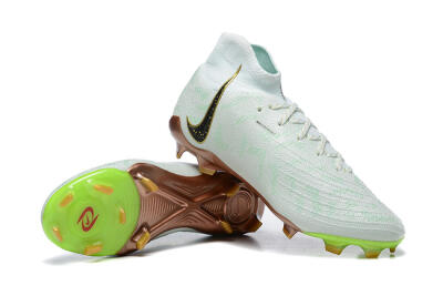 Nike Phantom Luna Elite United Golden Pack FG Football Boots - Jade/Black/Gold
