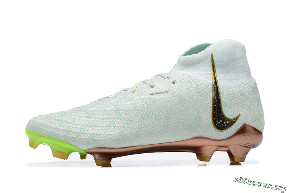 Nike Phantom Luna Elite United Golden Pack FG Football Boots - Jade/Black/Gold 3