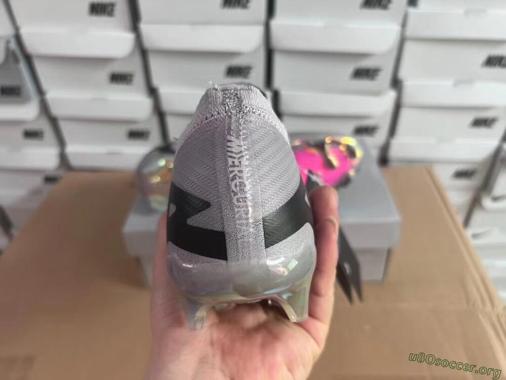 Nike Air Zoom Mercurial Vapor 15 Elite FG Football Boots - Grey/Black/Gold