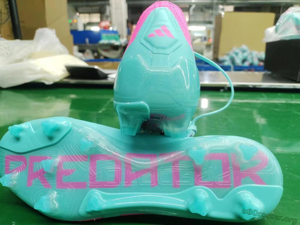 Adidas Predator Accuracy FG Football Boots - Jade/Pink/Purple