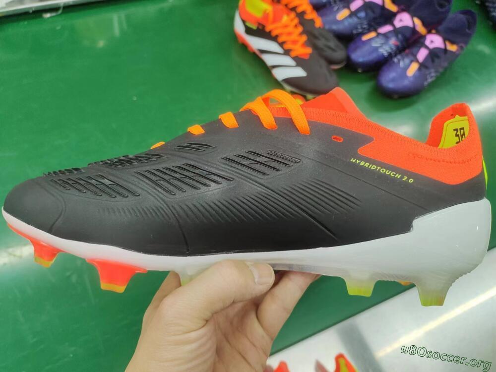 Adidas Predator Elite FG Football Boots - Black/White/Pink