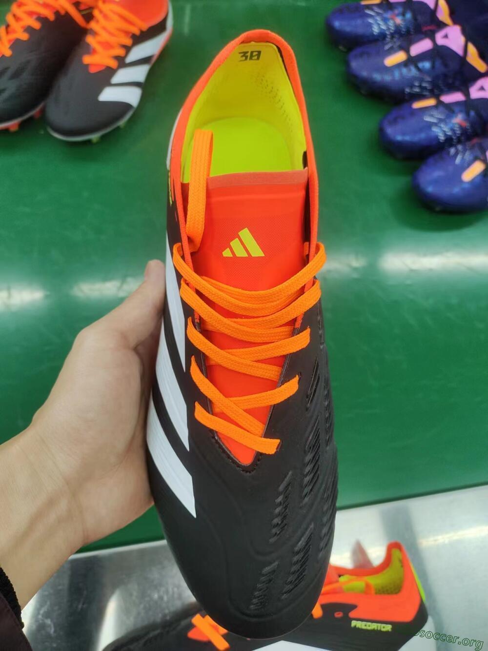 Adidas Predator Elite FG Football Boots - Black/White/Pink