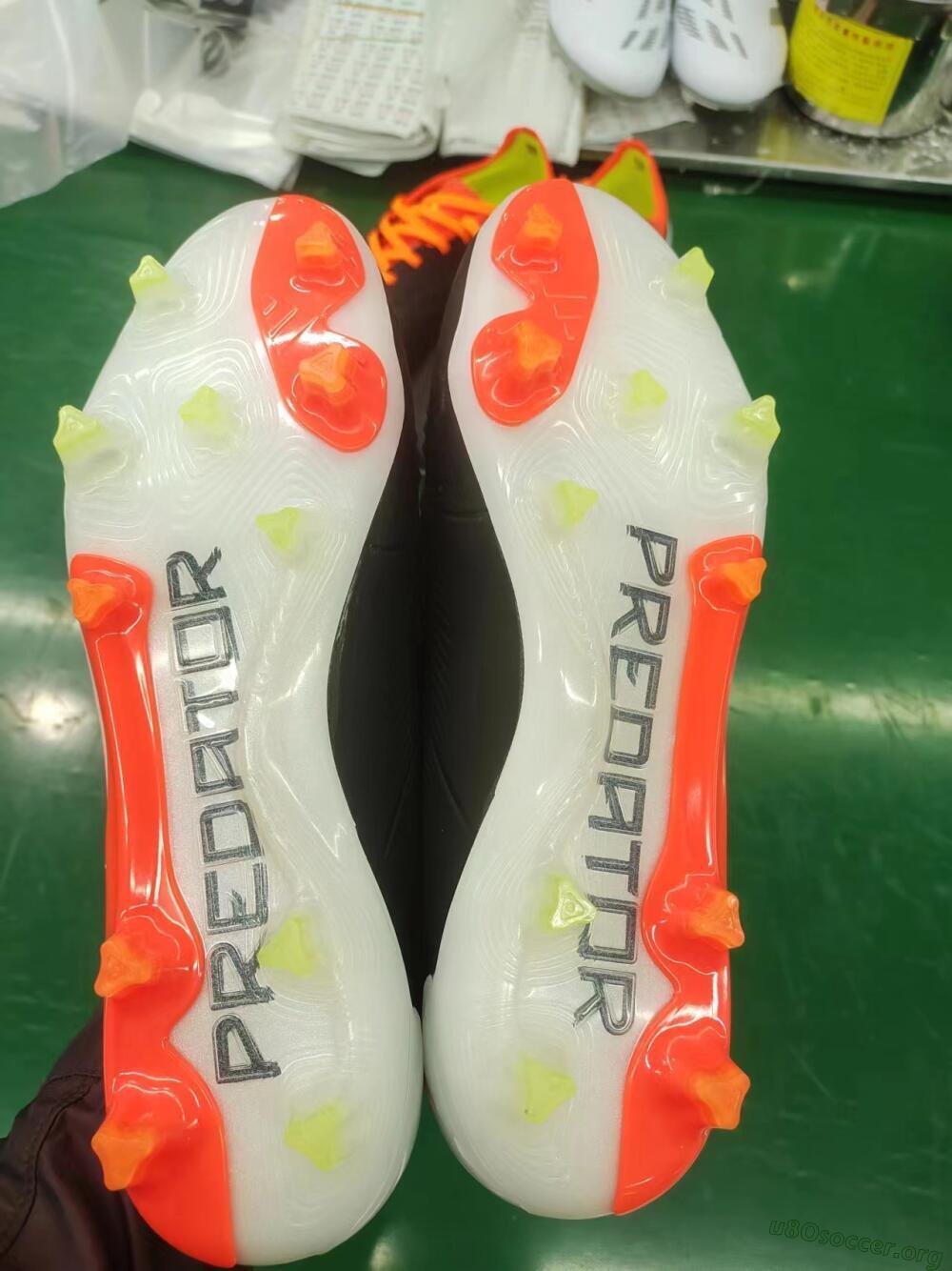 Adidas Predator Elite FG Football Boots - Black/White/Pink
