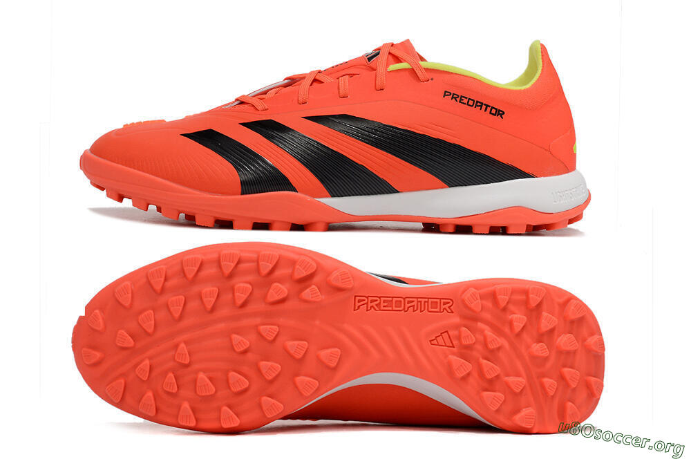 Adidas Predator 24 Elite TF Football Shoes - Red/Black/White 1