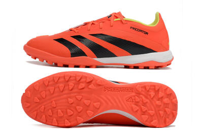 Adidas Predator 24 Elite TF Football Shoes - Red/Black/White