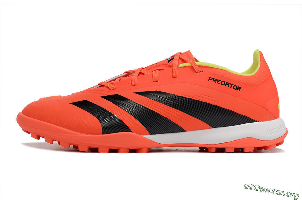 Adidas Predator 24 Elite TF Football Shoes - Red/Black/White 3