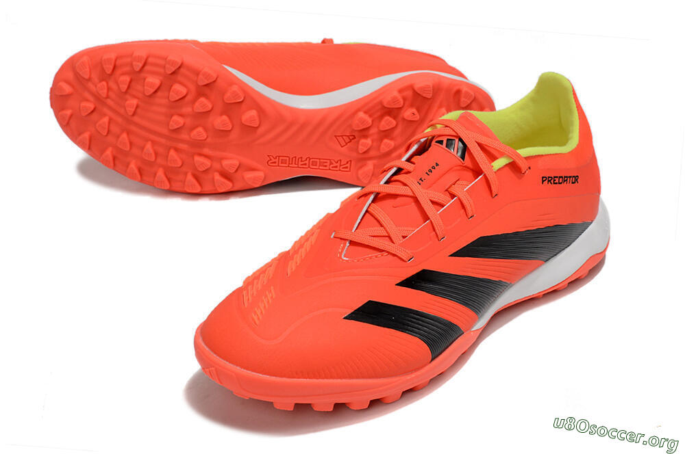 Adidas Predator 24 Elite TF Football Shoes - Red/Black/White 0