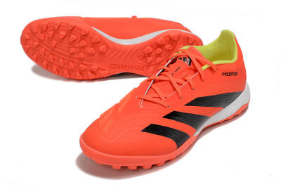 Adidas Predator 24 Elite TF Football Shoes - Red/Black/White