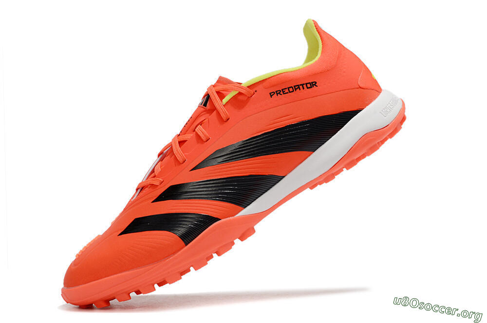 Adidas Predator 24 Elite TF Football Shoes - Red/Black/White 5