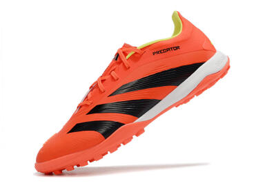 Adidas Predator 24 Elite TF Football Shoes - Red/Black/White