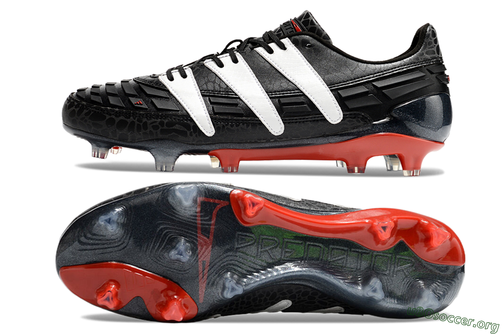 Adidas Predator Accelerator 94 FG Football Boots - Black/White/Red 1