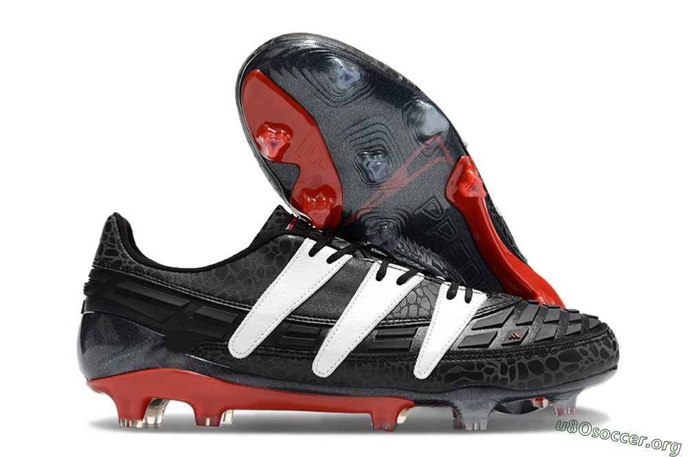 Adidas Predator Accelerator 94 FG Football Boots - Black/White/Red 2