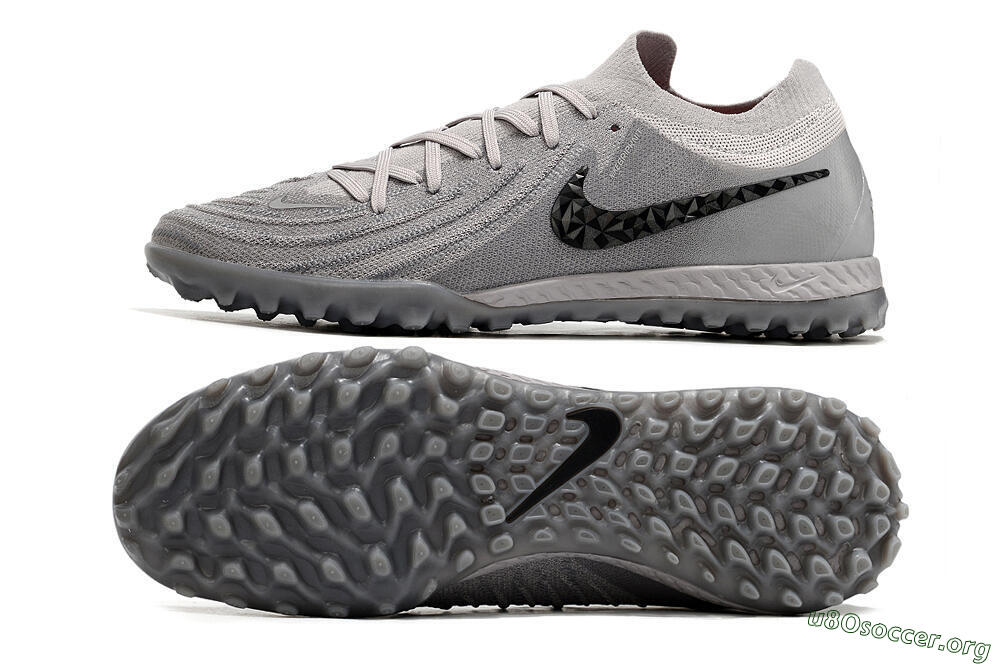 Nike Phantom GX 2 Elite TF Football Shoes - Grey/Black 1