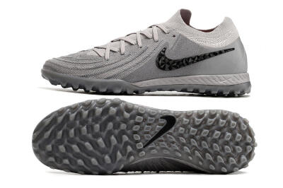 Nike Phantom GX 2 Elite TF Football Shoes - Grey/Black