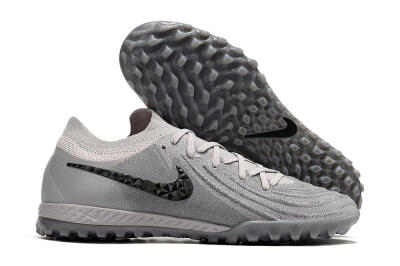 Nike Phantom GX 2 Elite TF Football Shoes - Grey/Black