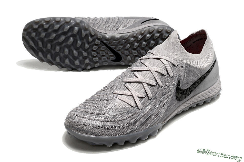 Nike Phantom GX 2 Elite TF Football Shoes - Grey/Black 0