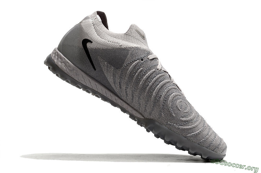 Nike Phantom GX 2 Elite TF Football Shoes - Grey/Black 4
