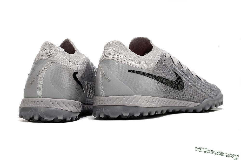 Nike Phantom GX 2 Elite TF Football Shoes - Grey/Black 6