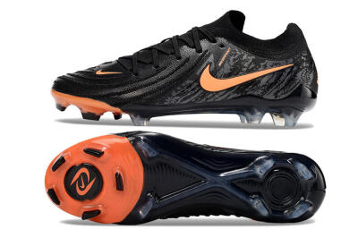 Nike Phantom Luna Elite NU FG Football Boots - Black/Grey/Orange