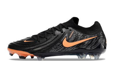 Nike Phantom Luna Elite NU FG Football Boots - Black/Grey/Orange
