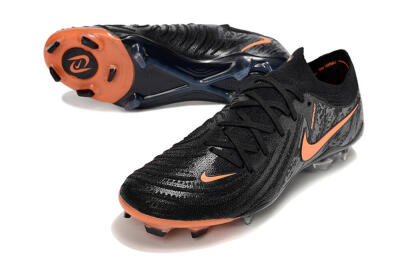 Nike Phantom Luna Elite NU FG Football Boots - Black/Grey/Orange