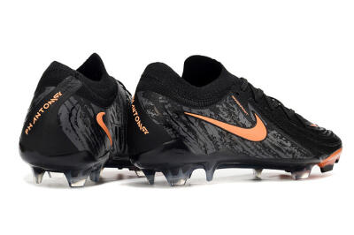 Nike Phantom Luna Elite NU FG Football Boots - Black/Grey/Orange