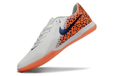 Nike Phantom GX 2 Acad LV8 IC Football Shoes - White/Blue/Orange