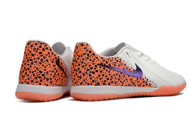 Nike Phantom GX 2 Acad LV8 IC Football Shoes - White/Blue/Orange