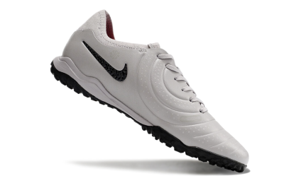 Nike Tiempo Legend 10 Pro TF Football Shoes - Grey/Black/Pink