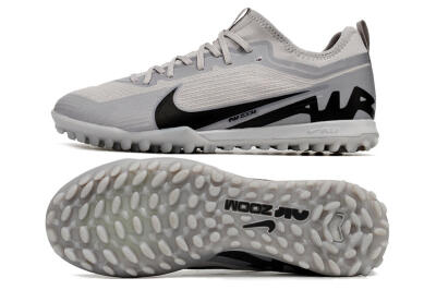 Nike Air Zoom Mercurial Vapor 15 Pro TF Football Shoes - Grey/Black